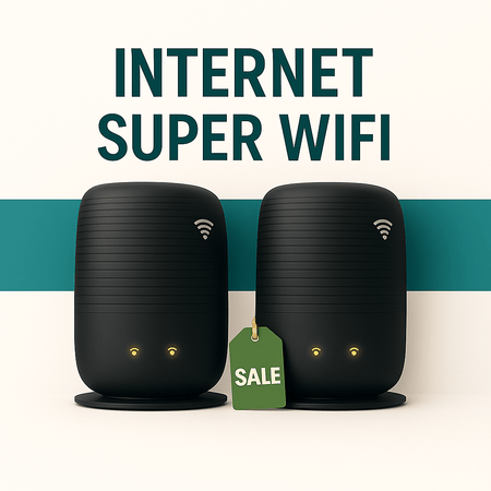 Internet + Super Wifi